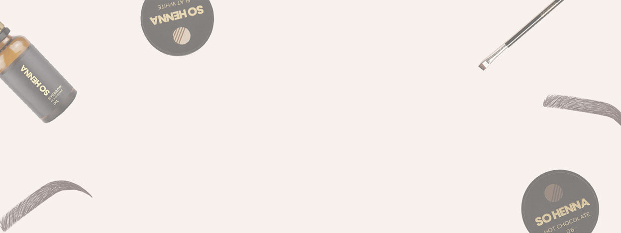 An image of So Henna products for henna brows