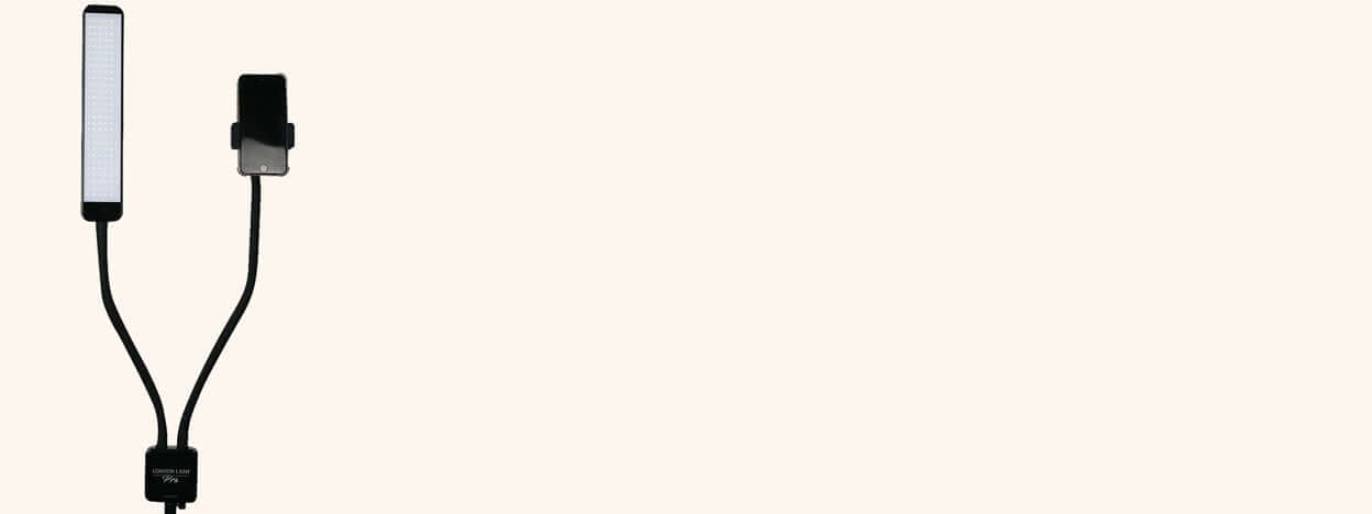 Is The Glamcor Capture The Best Lighting For Beginner Lash Techs? Blog Banner