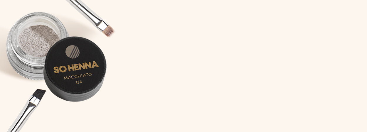 Creating natural henna brows with So Henna brow henna products