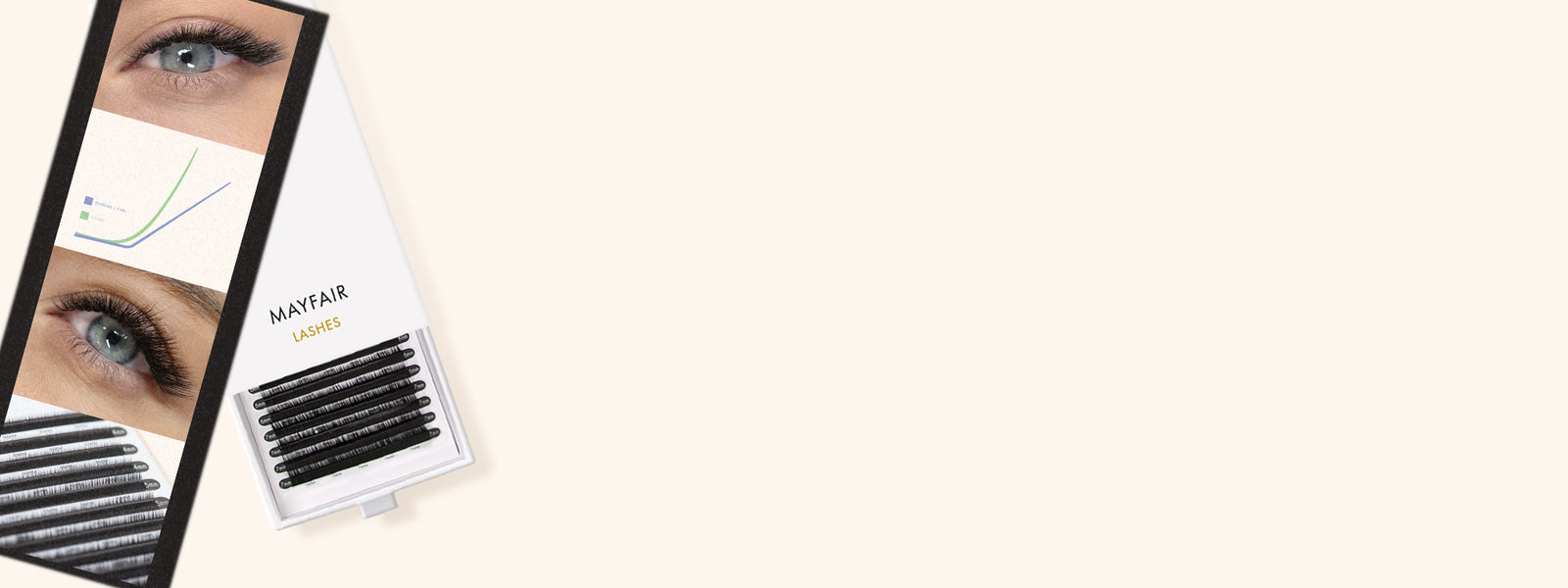 Extreme L-curl eyelash extensions