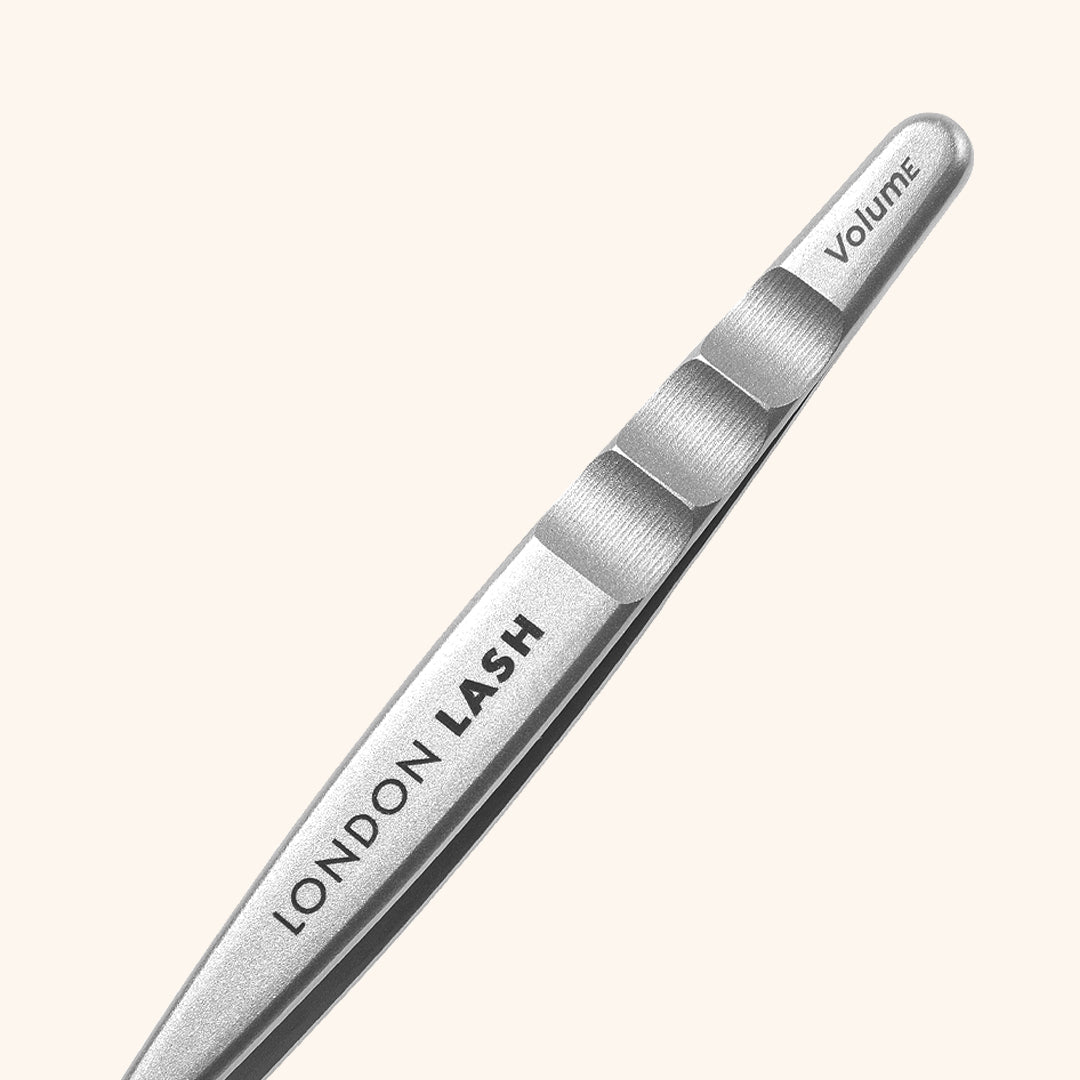 Professional-grade Precision Tip Tweezers for volume lash extension work