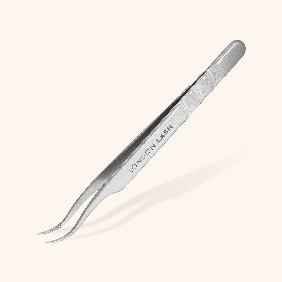 Curved Fiber Tip Volume Eyelash Extensions Tweezers