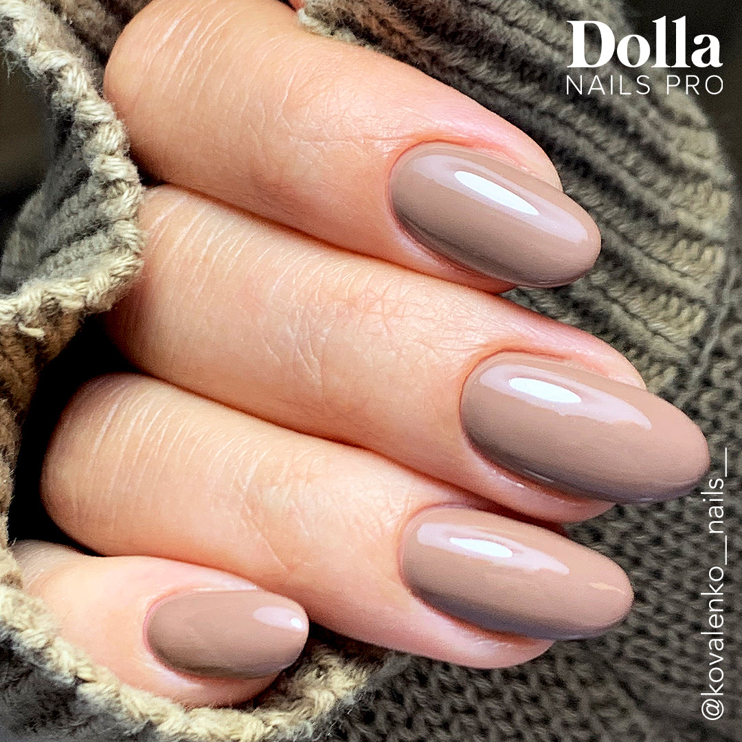 Iced Latte gel nail polish bottle