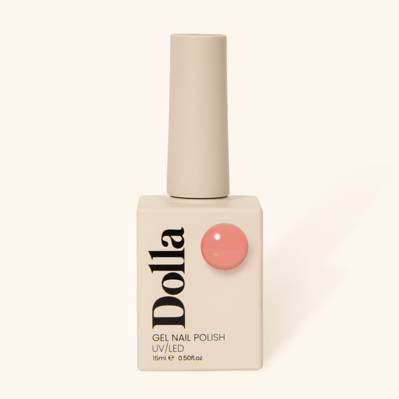 "Kiss Me Quick" gel nail polish bottle