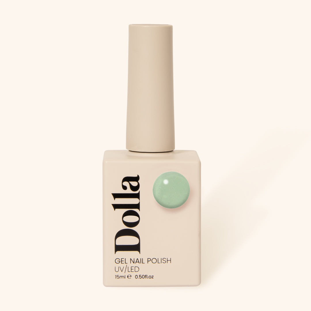 "Emerald" gel nail polish bottle