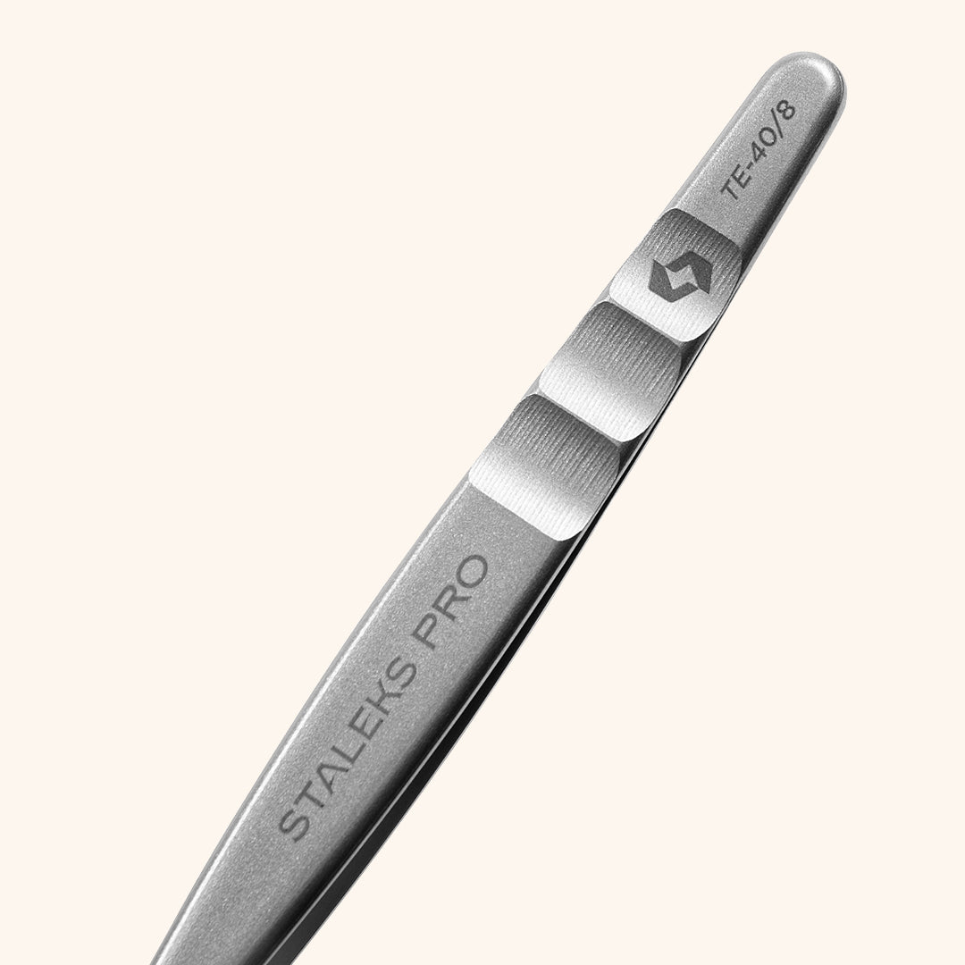 Precision Boot Tip Tweezers ideal for volume eyelash extension techniques
