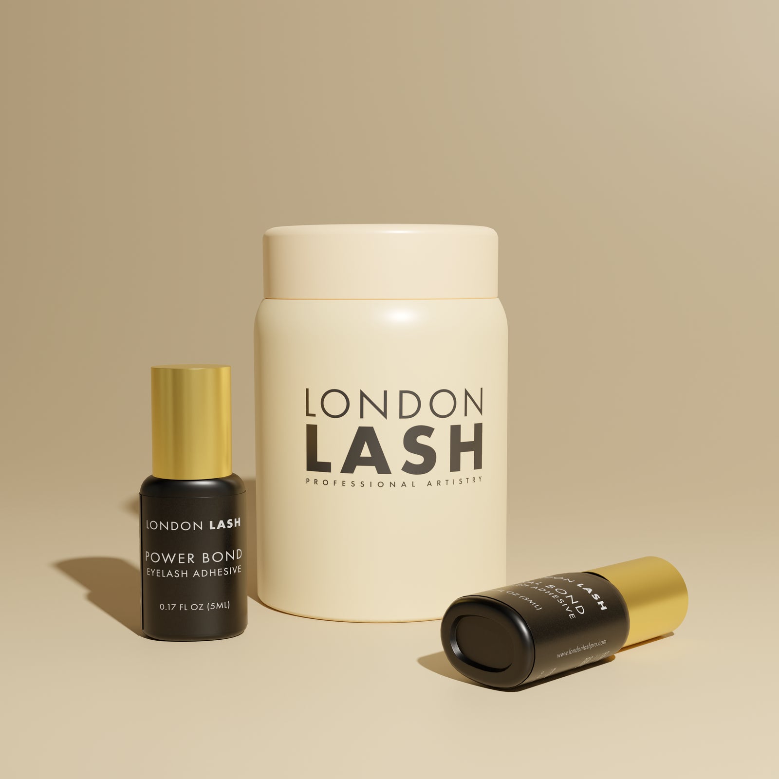 Airtight Container with eyelash extension glues