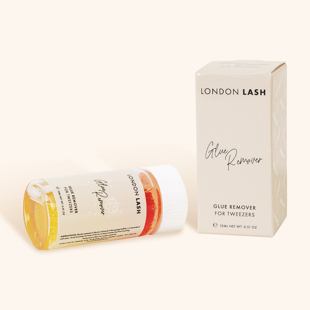Gentle Glue Remover for Maintaining Eyelash Tweezers
