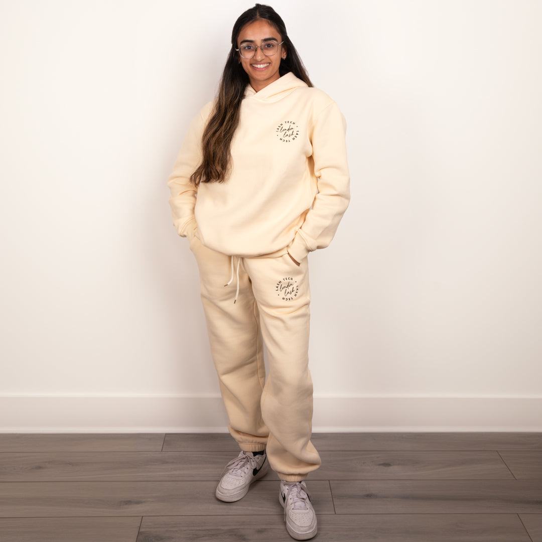 Beautiful London Lash Hoodie for Lash Technicians, Best Lash Tech Uniform