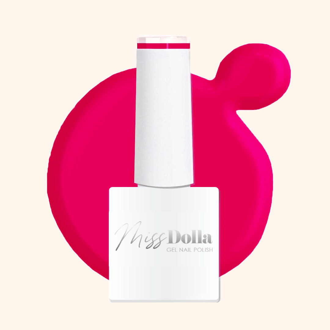 Old packaging of Miss Dolla Kissable gel nail polish