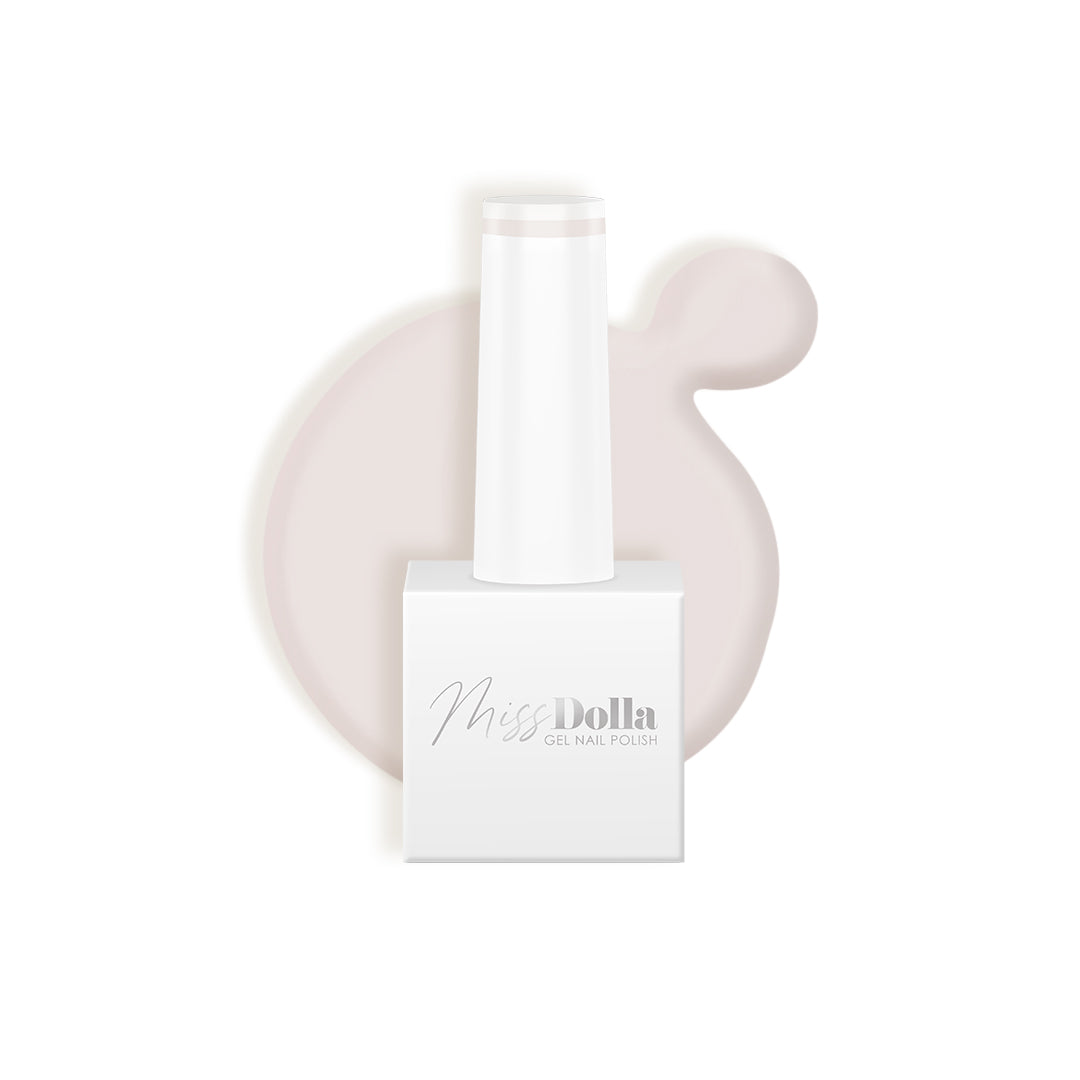 old packaging of Miss Dolla's Laid Bare gel nail polish