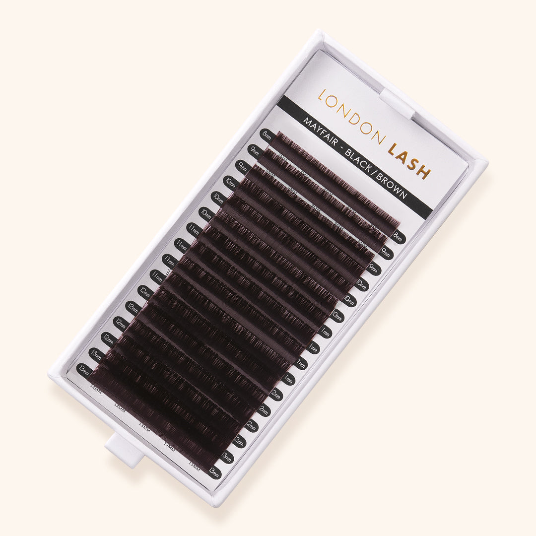 Black Brown Volume / Classic Lashes - Ristretto Collection 0.03 / 0.05 / 0.07 / 0.10 / 0.15