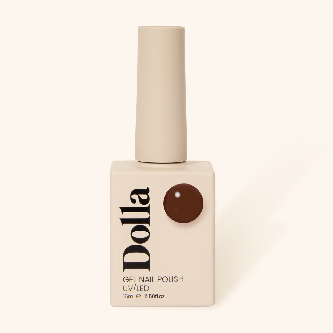 &quot;Morning Coffee&quot; gel nail polish bottle