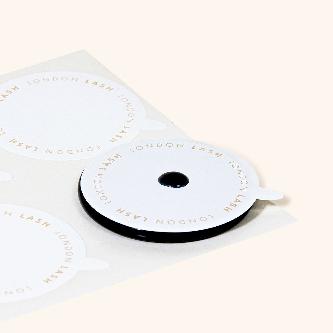 Lash glue stone stickers for lash extension adhesive