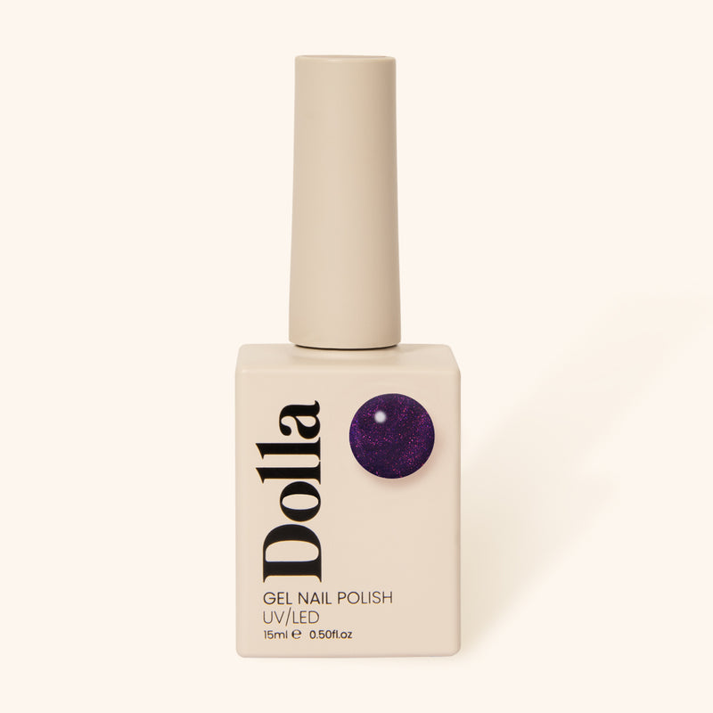 "Starstruck" gel nail polish bottle