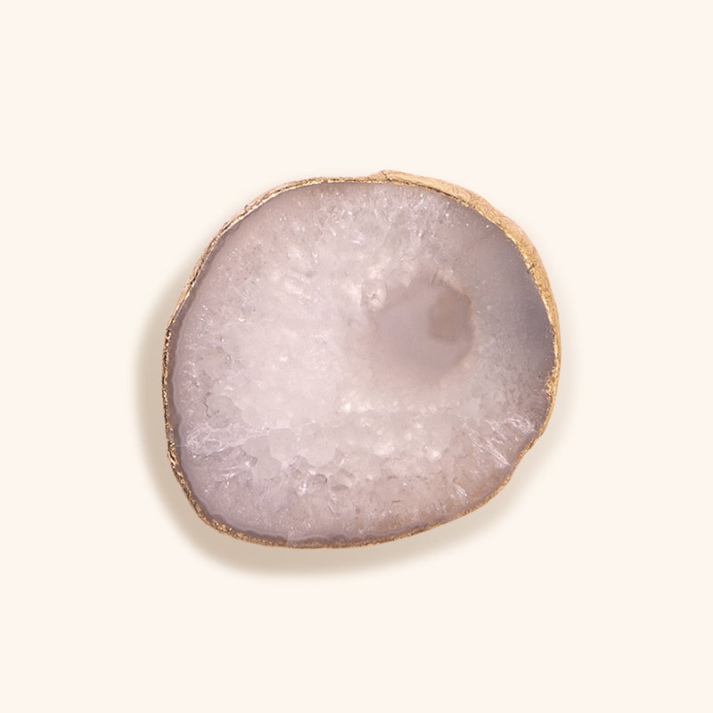 White Agate Glue Stone