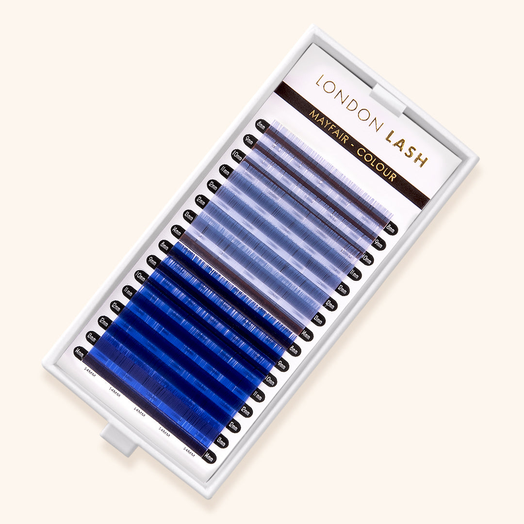 best coloured lashes, best coloured eyelash extensions, best coloured lash extensions, best sky blue / blue coloured lashes, best sky blue / blue coloured eyelash extensions, best sky blue / blue coloured lash extensions