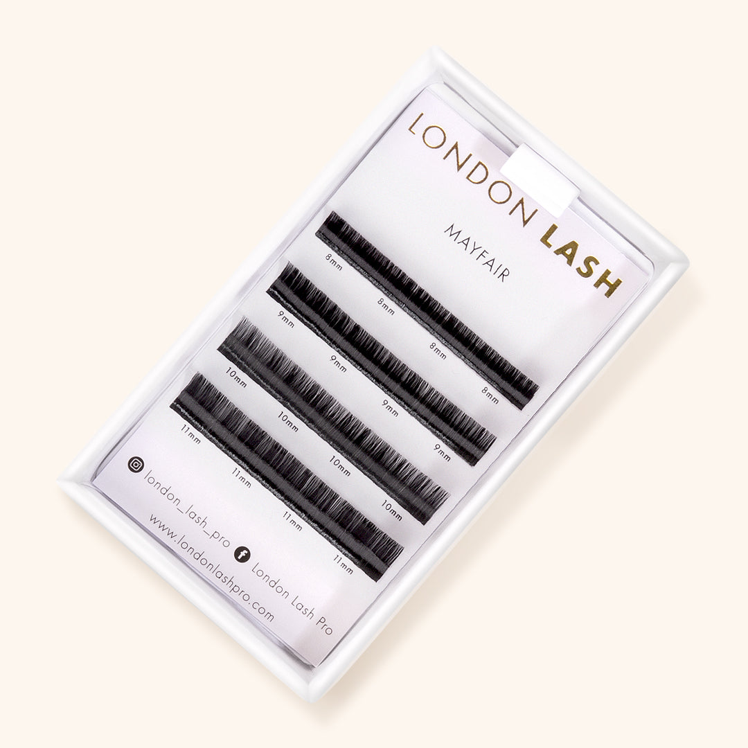 Close-up of Faux Mink Mayfair Lashes - Sample pack