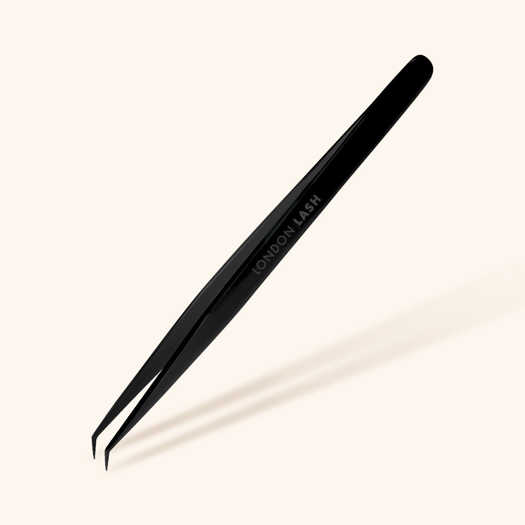 Black Multifunctional Eyelash Extensions Tweezers